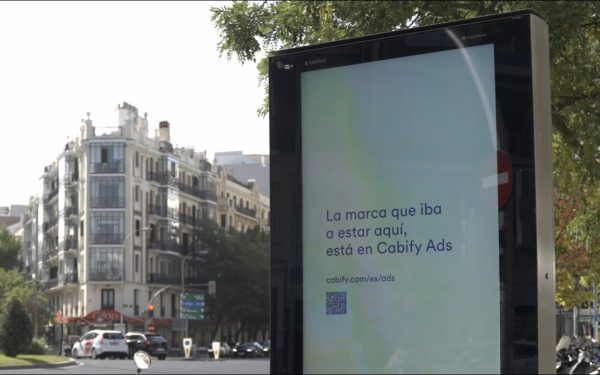 Cabify apuesta por el vacío para llamar la atención en su primera campaña de Cabify Ads