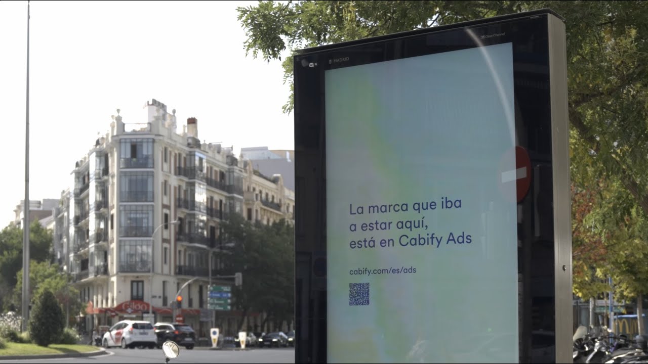 Cabify apuesta por el vacío para llamar la atención en su primera campaña de Cabify Ads