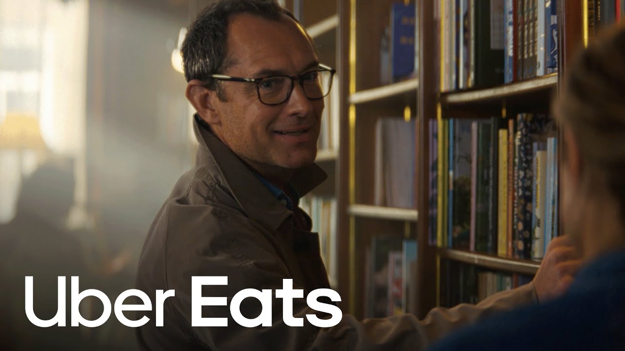 Jude Law se harta de ser un rompecorazones en este cómico spot de Uber Eats